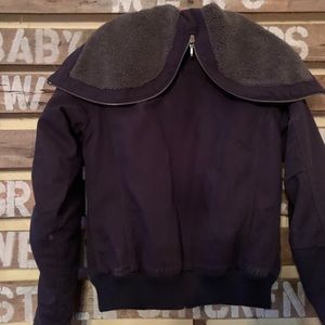 Patagonia Sherpa lined hoodie jacket